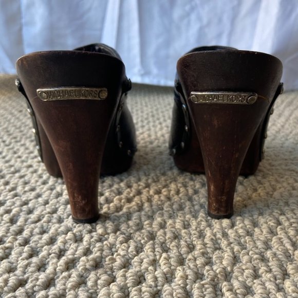 Michael Kors Studded Black Clogs!!! - Picture 3 of 4